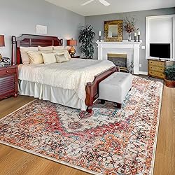 YJ.GWL Area Rug 3x5, Washable Entryway Rug, Soft