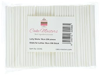 Pati-Versand Stiele für Lollis 10 cm, 250 Stück