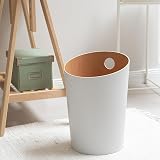 Kazai Bennet Design Paper Bin White Wood Veneer Office Trash Can view 2