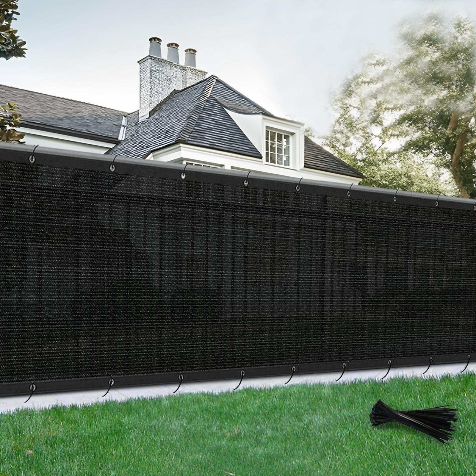 SUNLAX Privacy Fence Screen 6' x 26' Heavy Duty