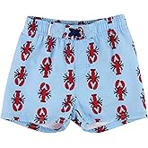 RUGGEDBUTTS Boys UPF50+ Sun Protection Animal Swim Trunks