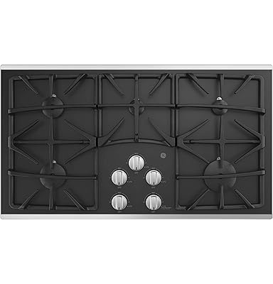 GE JGP5536SLSS 36 Inch Built-In Gas Cooktop