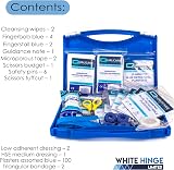bumbur Catering First Aid Kit Blue Plasters & Dressings Kitchen Safety view 3