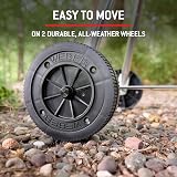 Weber Bar-B-Kettle Charcoal Barbecue 47 cm with Stand and Wheels view 7