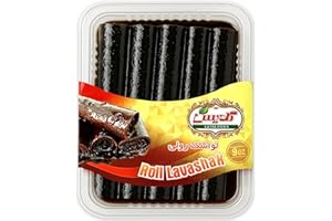 GOALDEES Roll Lavashak Pomegranate Juicy Sour Fruit Leather Persian Snack Middle Eastern Halal Bold Flavor Timeless Tradition (1 Pack, 250, Gram)