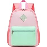 JIANYA Toddler Backpack for Little Girls and Boys Mini Backpack for Kids Preschool Back Packs with Chest Strap