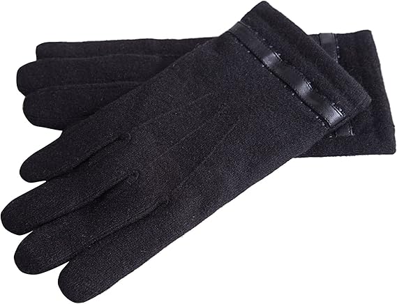 Amazon World Port 手袋 メンズ カシミヤ 肌触り抜群 グローブ 軽量 防寒 男性 クリスマス プレゼント かっこいい オシャレ ブラック 手袋 通販