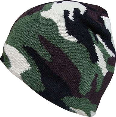 camo beanie hat