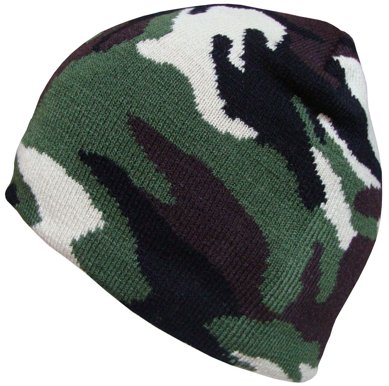 camouflage beanie hat