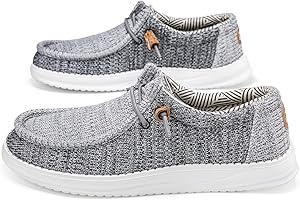 ZYEN Slip On Loafers for Men Arch Support Casual Shoes Comfortable Lightweight Walking Shoes 8802 Size 6-16