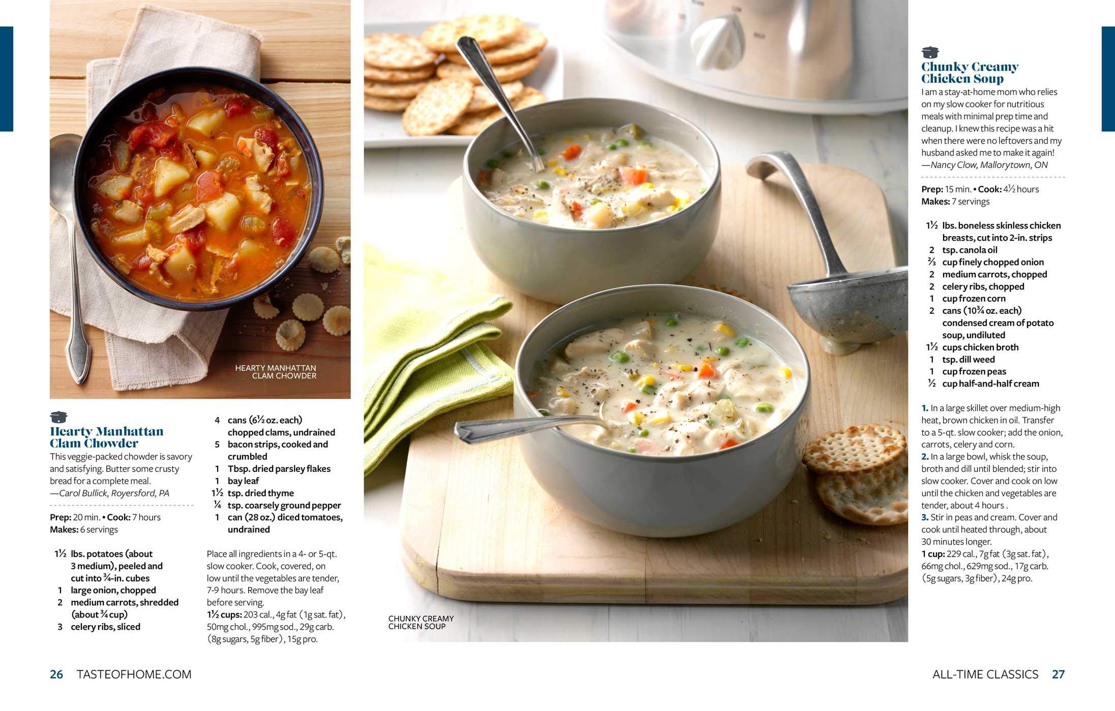 Taste of Home Soups, Stews and More: 325+ Comfort Food Recipes With Tasty Photos and Handy Tips (Taste of Home Comfort Food) Taste of Home Soups, Stews and More: 325+ Comfort Food Recipes With Tasty Photos and Handy Tips (Taste of Home Comfort Food) Paperback Kindle Hardcover Spiral-bound