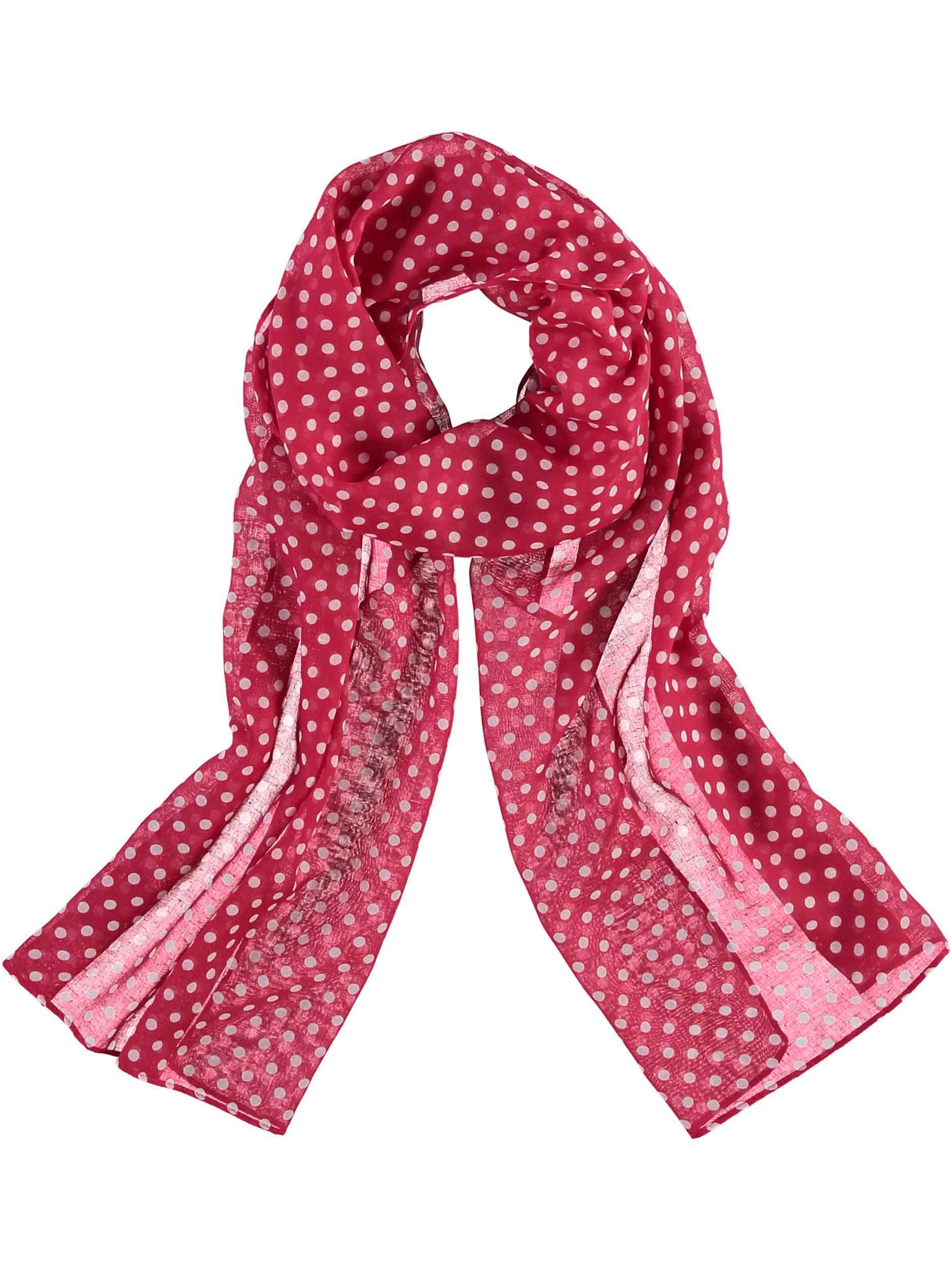 Accessories First Classic Polka Dot Womens Polyester Printed Scarf Accessories First Classic Polka Dot Womens Polyester Printed Scarf