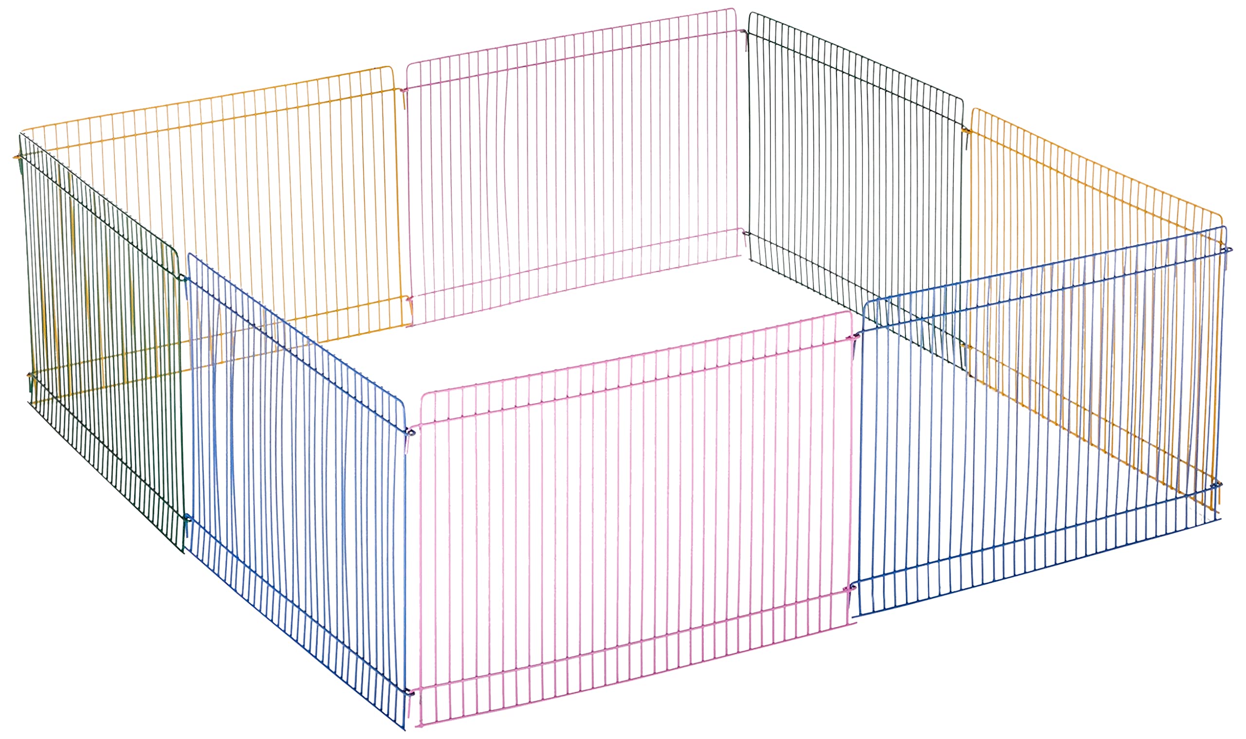 Nobby 8-Sided Hamster Playpen, 91 cm Dia, Multi-Colour