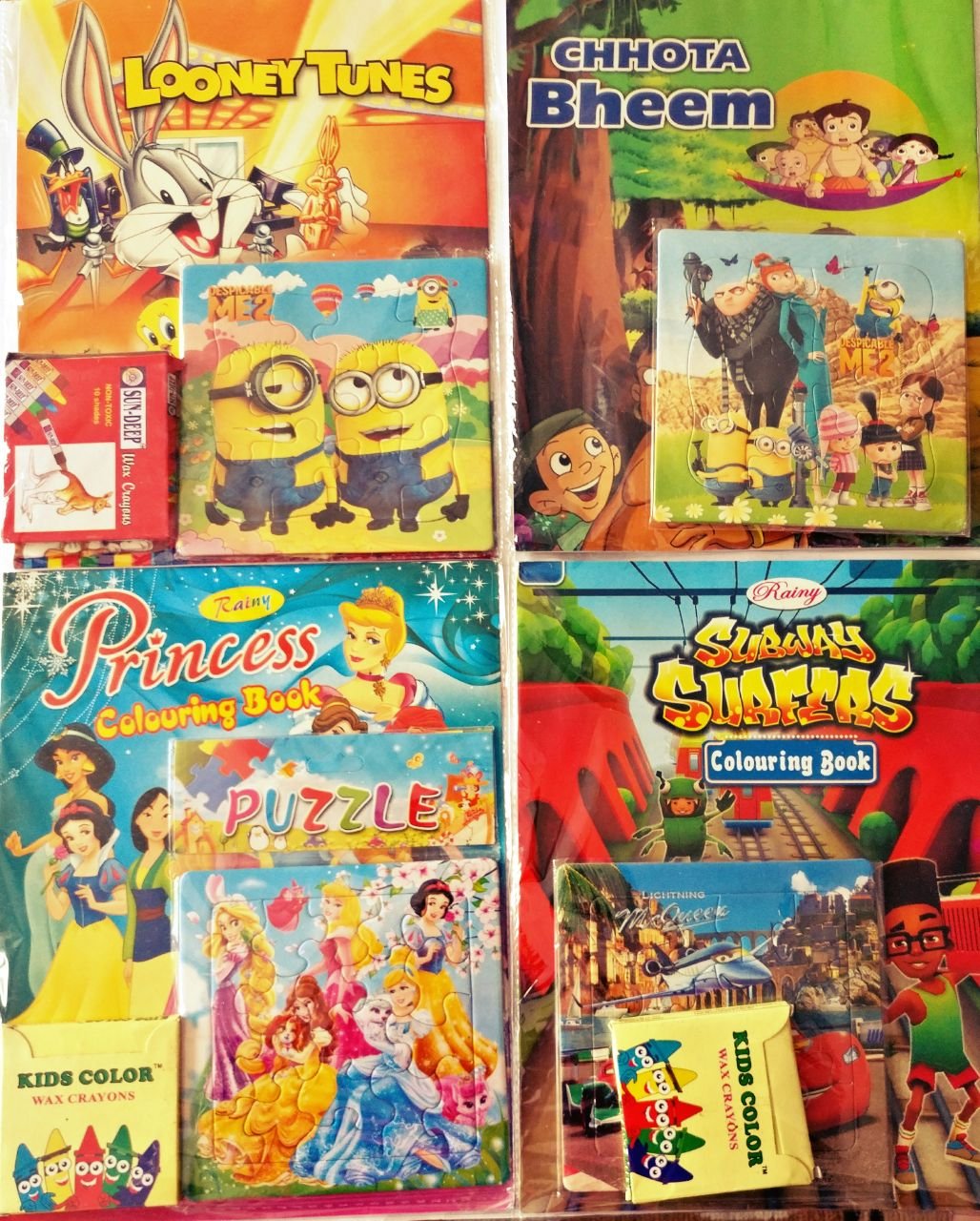 Shopkooky Drawing Book Set Combo Of Puzzle Color And Drawing Book 15 Pages Return Gift Birthday Gifts Online Pack Of 12 Amazon In Toys Games