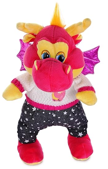 Buy Funny Teddy Cute Imported Dragon With Cute Little Wings Soft