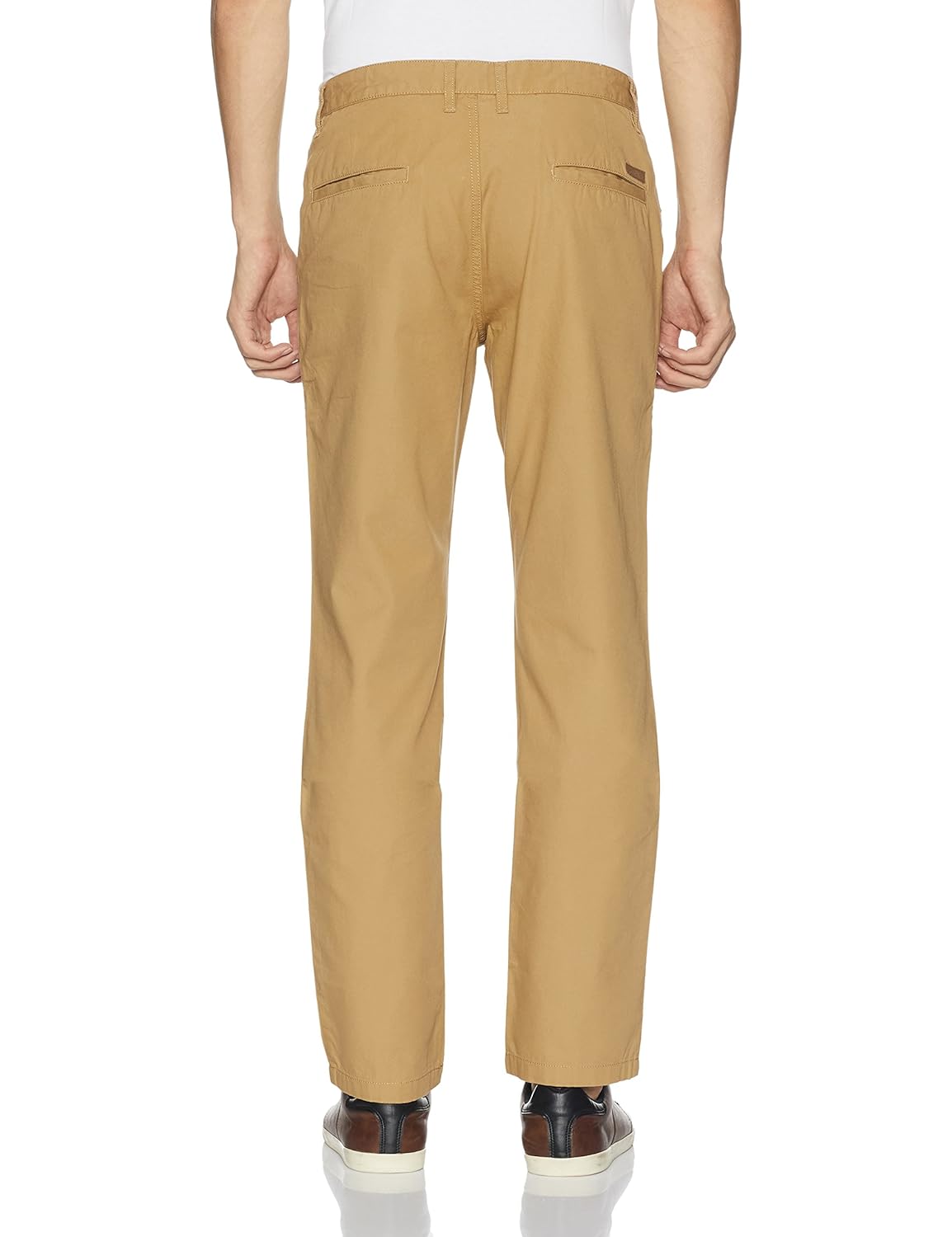 john players men's relaxed fit cotton casual trousers