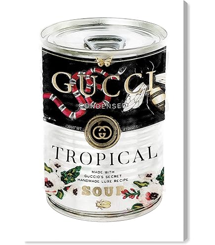 Amazon.com: Oliver Gal 'French Luxe Soup' The Fashion Wall