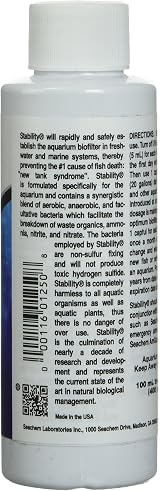 Seachem Stability Tank Stabilization System 100 ml view 3