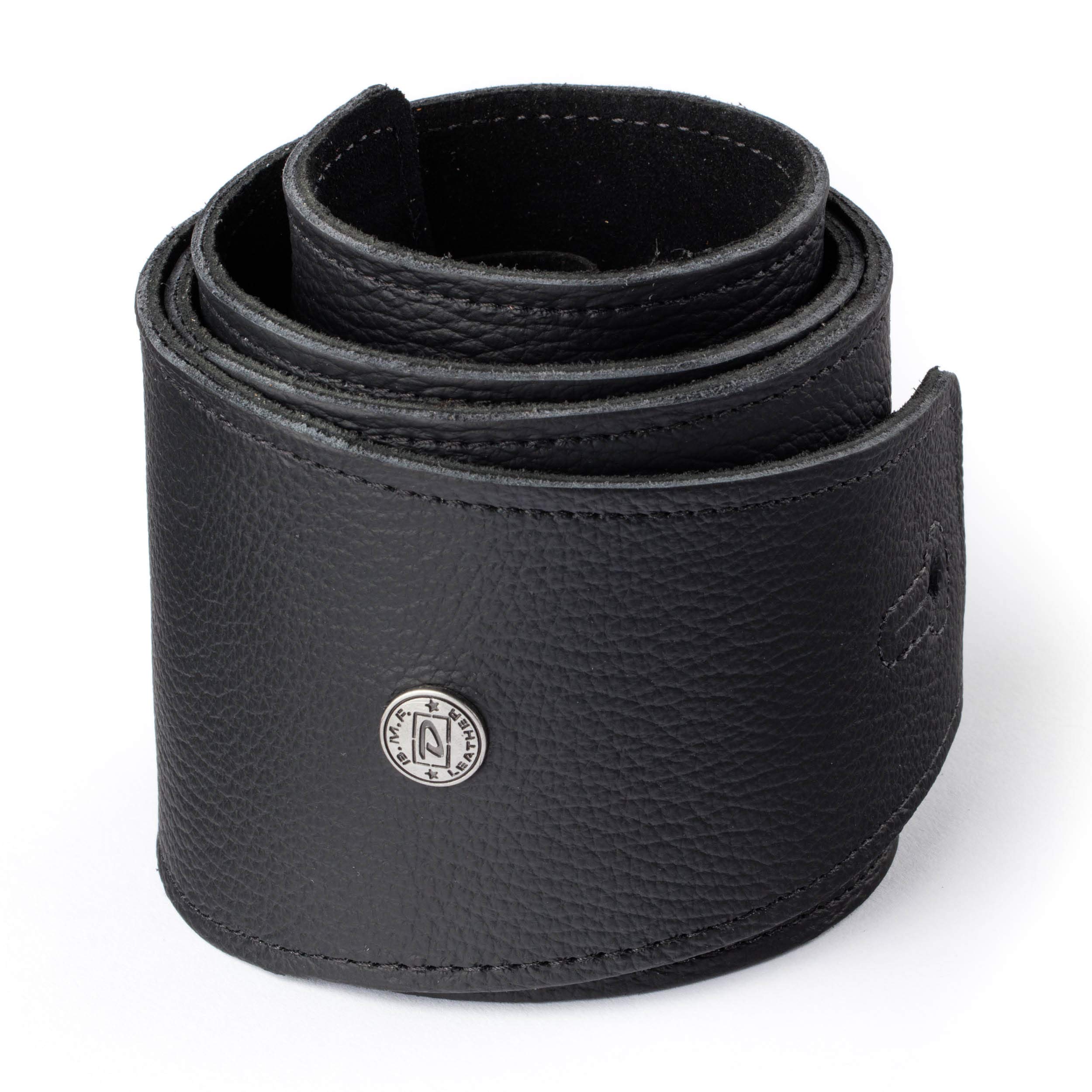 Jim Dunlop BMF10BK BMF Strap 3.5" Triple Black