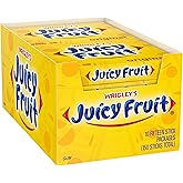 Wrigley Juicy Fruit Chewing Gum, 15 Stick (Pack of 10), 150 Gum Pieces