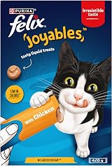 Felix Joyables Chicken Liquid Cat Treat 4x10g