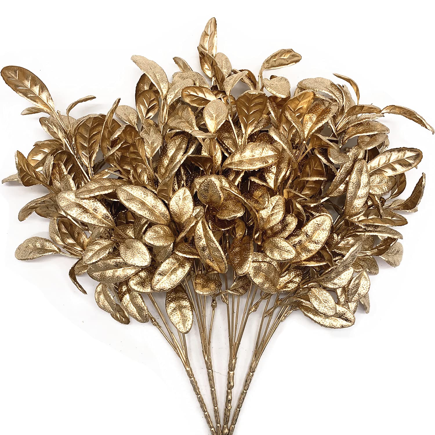 Fake Plants, CATTREE Artificial Plant Gold Plastic
