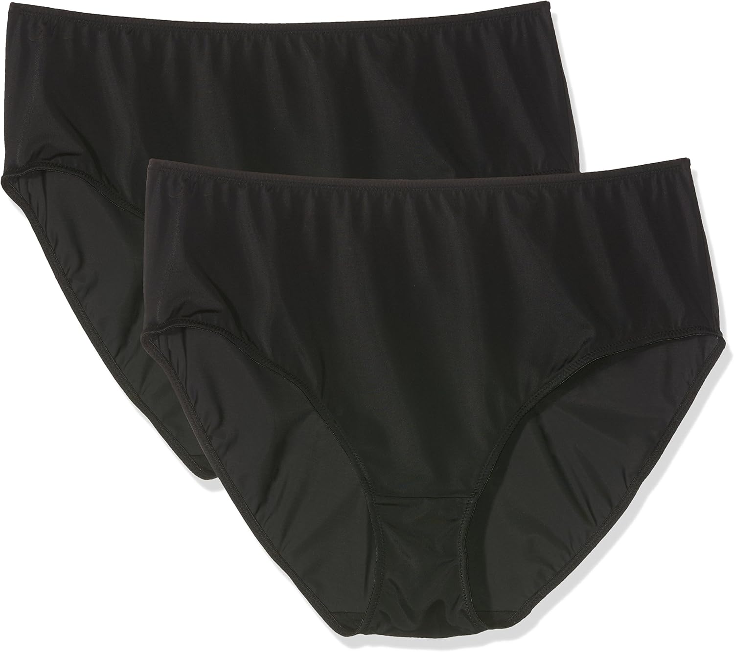 Ulla Popken Damen Slip 3er-Pack - Hipster Mit Spitze Baumwolle Zwickel