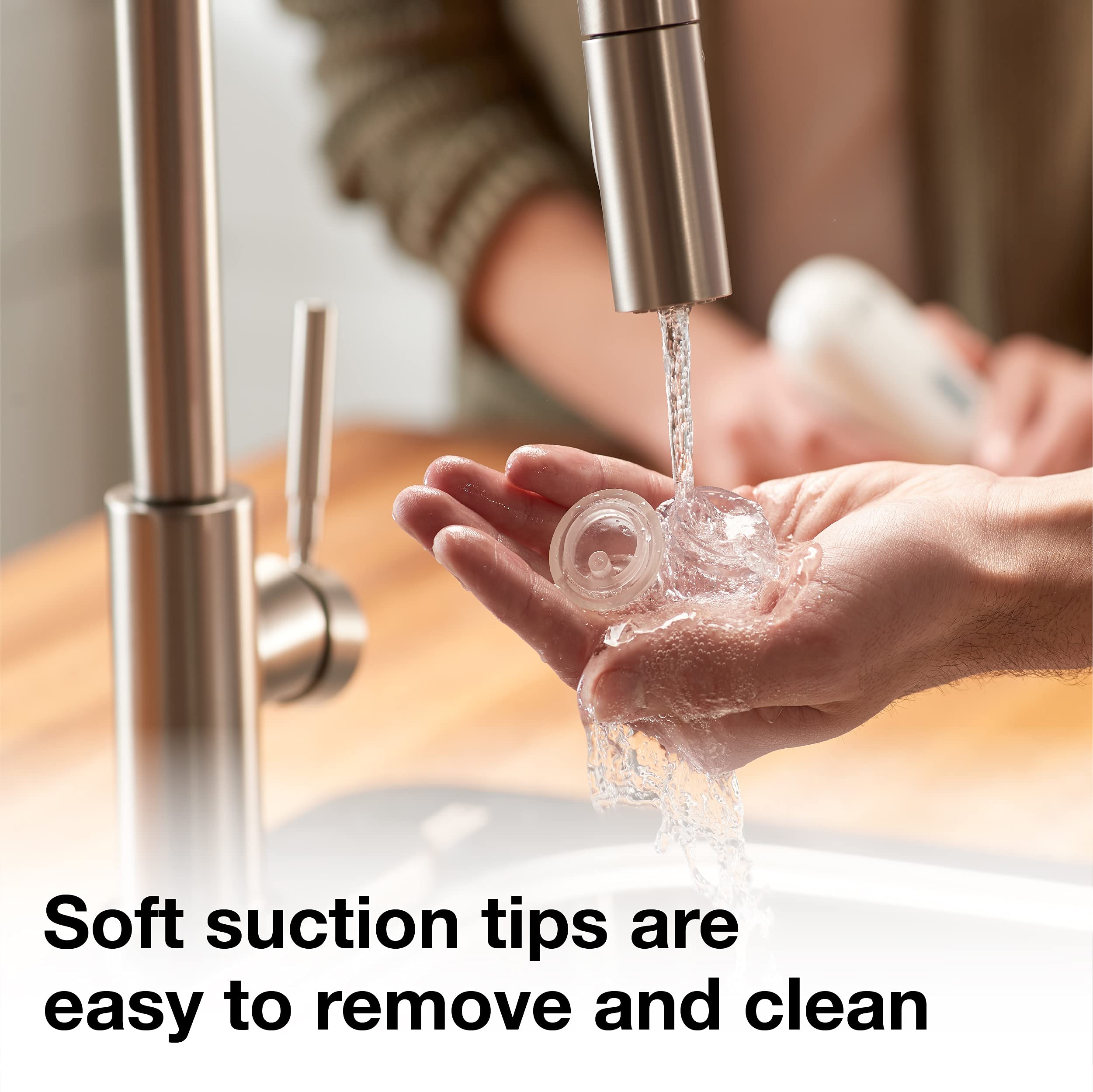 Braun Manual Nasal Aspirator - Mucus Remover, Blocked Nose Relief, Manual Suction Power, 2 Nose Tip Sizes, Newborn, Baby, and Child Friendly, Dishwasher Safe, FSA and HSA Eligible