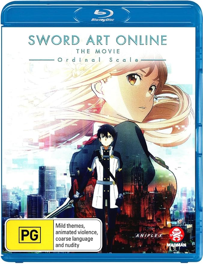 Sword Art Online Ordinal Scale Dvd Amazon