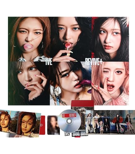 Amazon.com: IVE REVIVE+ 2nd Full Album (Digipack - REI Ver