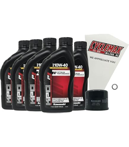 Cyclemax Semi-Synthetic Oil Change Kit For 2020-2023 Kawasaki Teryx KRX 1000