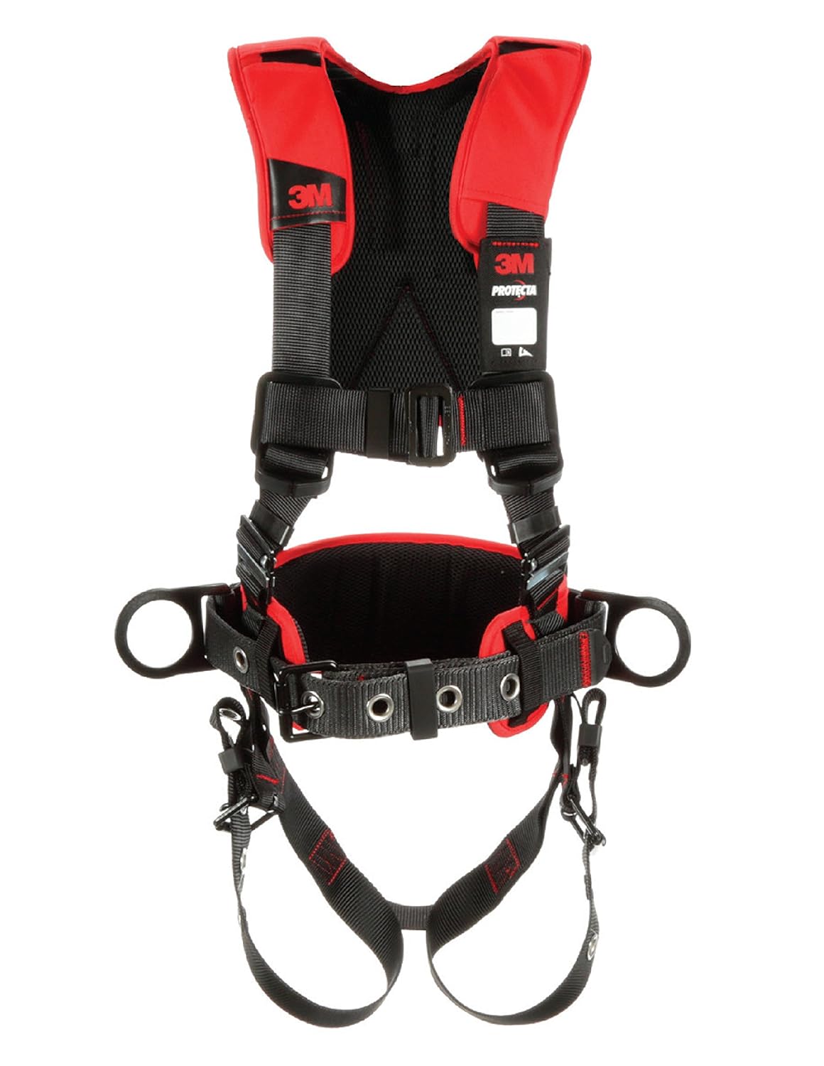 Protecta Black Comfort Construction Style Positioning Harness (Size:M/L)