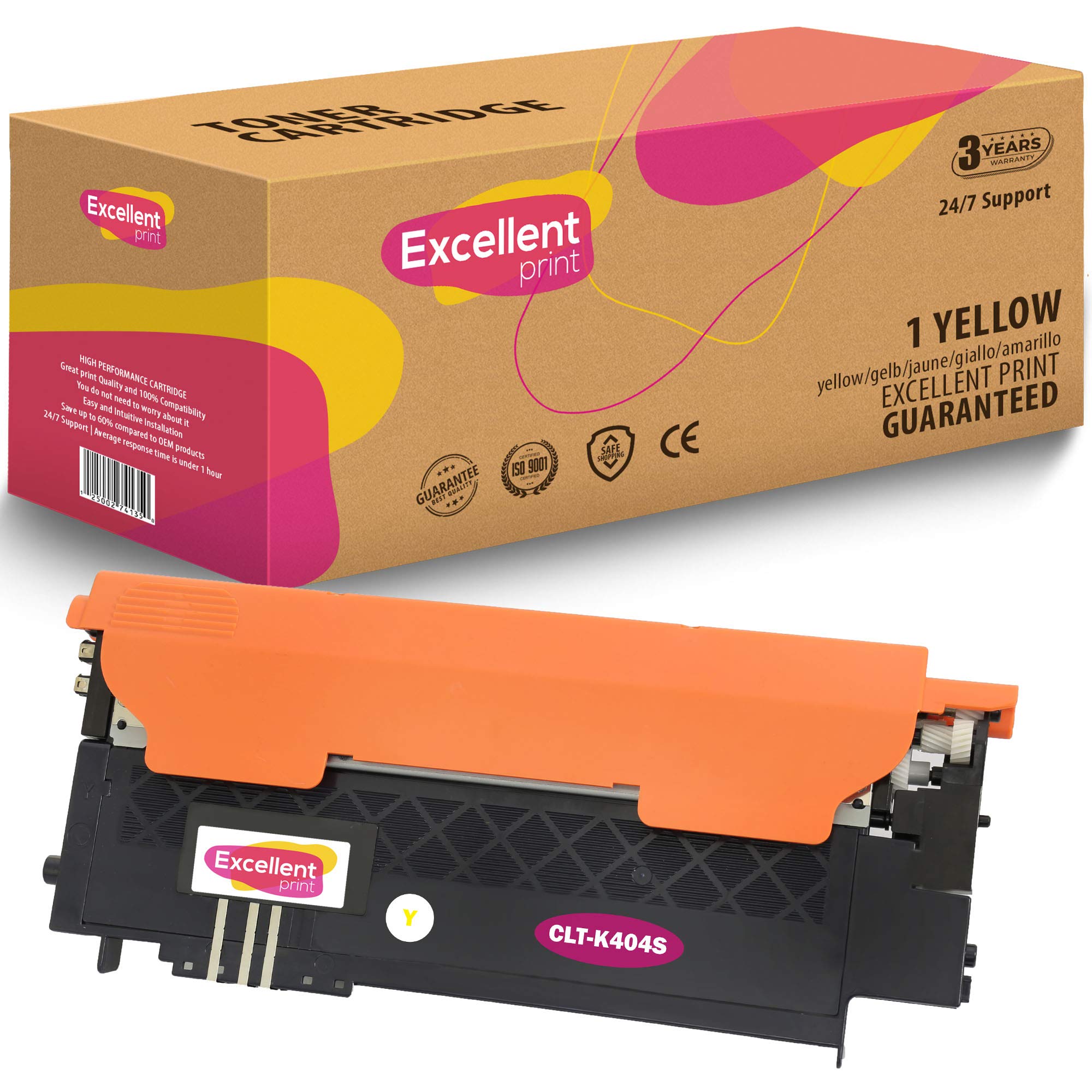 Excellent Print CLT-K404S CLT-C404S CLT-M404S CLT-Y404S Compatible Toner cartridge for Samsung Xpress SL-C430W SL-C430 SL-C480W SL-C480FW