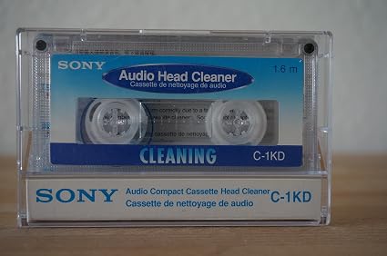 Amazon Com C 1k Dry Cassette Head Cleaner Sony Consumer Tape Home Audio Theater