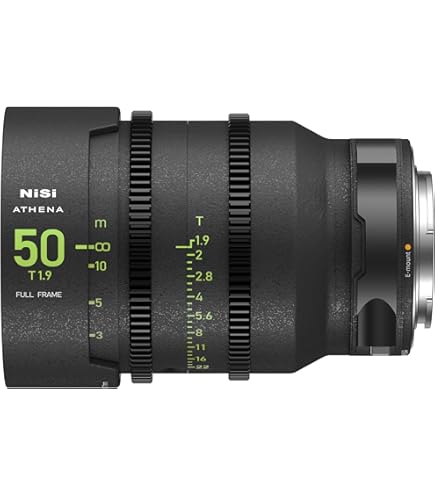 Amazon.com : NiSi - Athena Prime 25mm T1.9 Full Frame Cinema Lens