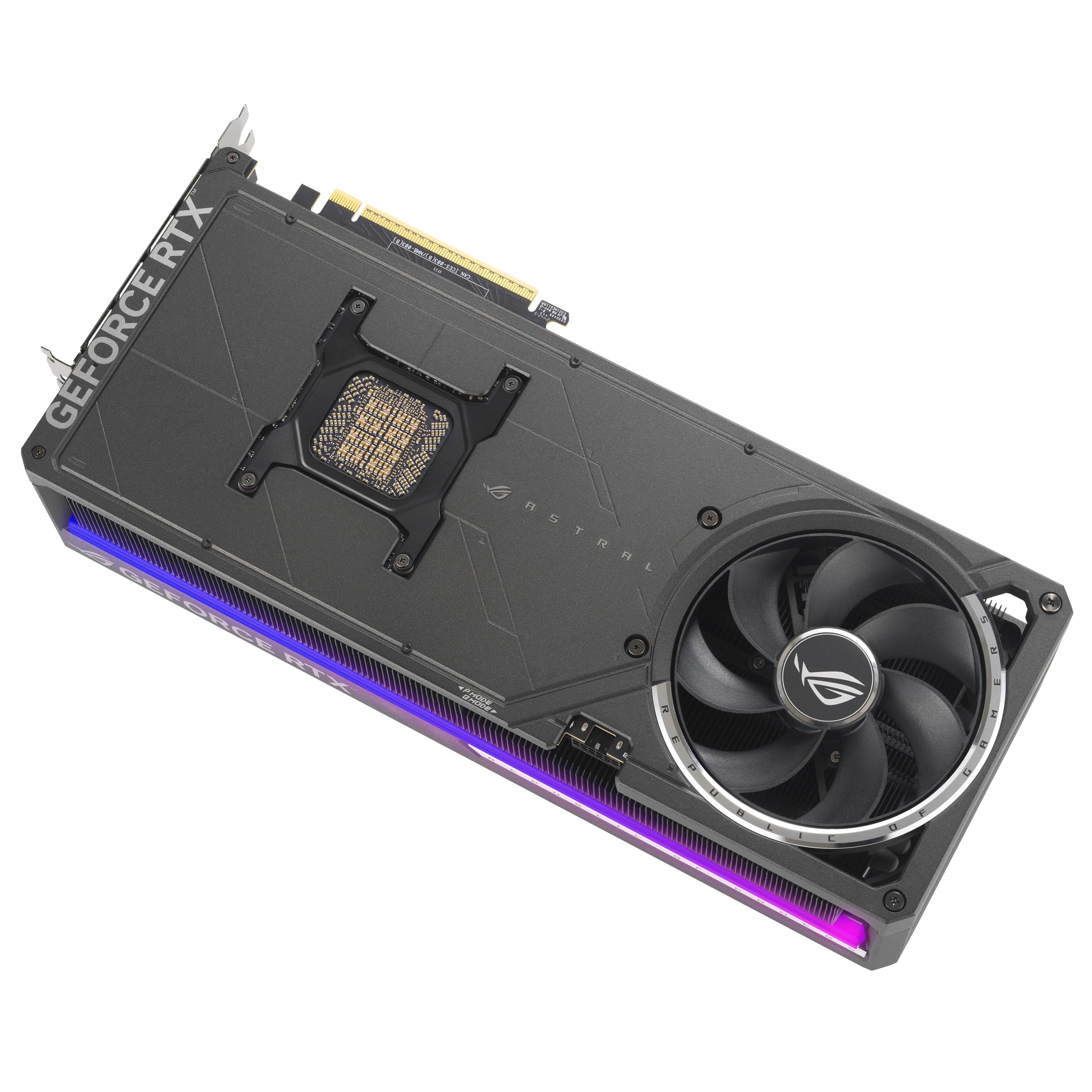 ASUS ROG Astral GeForce RTX™ 5090 OC Edition Gaming Graphics Card (PCIe® 5.0, 32GB GDDR7, HDMI®/DP 2.1, 3.8-Slot, 4-Fan Design, Axial-tech Fans, Patented Vapor Chamber, Phase-Change GPU Thermal pad)