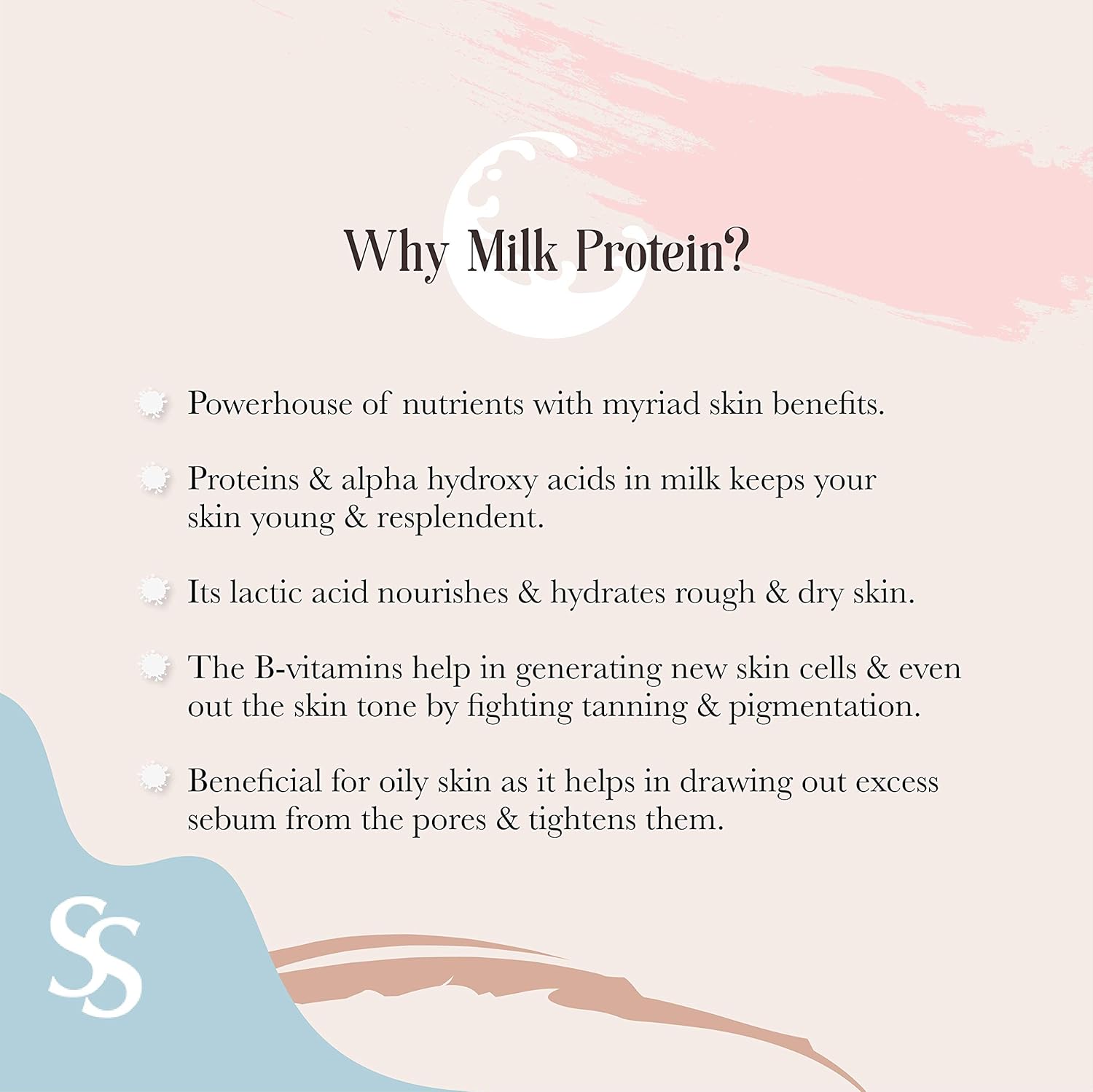 milk protein benefits for skin