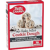 Betty Crocker No-Bake Bites Cookies and Cream Cookie Dough, 12.2 oz.