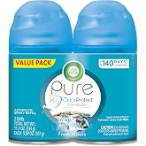 Air Wick Automatic Air Freshener Spray Refill, Fresh Waters, Essential Oils | Fresh Waters 2ct automatic air freshener refill with odor neutralization and essential oils.