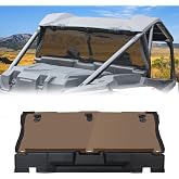 CUSAUTV Rear Windshield Compatible with 2024-2026 Polaris RZR XP/ XP 4 1000 | Dark Tinted Hard Coat Poly, UV Protection, Waterproof Dustproof, Rear Windscreen, Rear Window