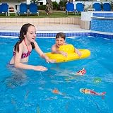 TOPWAYS Pool Diving Toy Set 4 Diving Mermaids Torpedoes Children Pool Games view 2