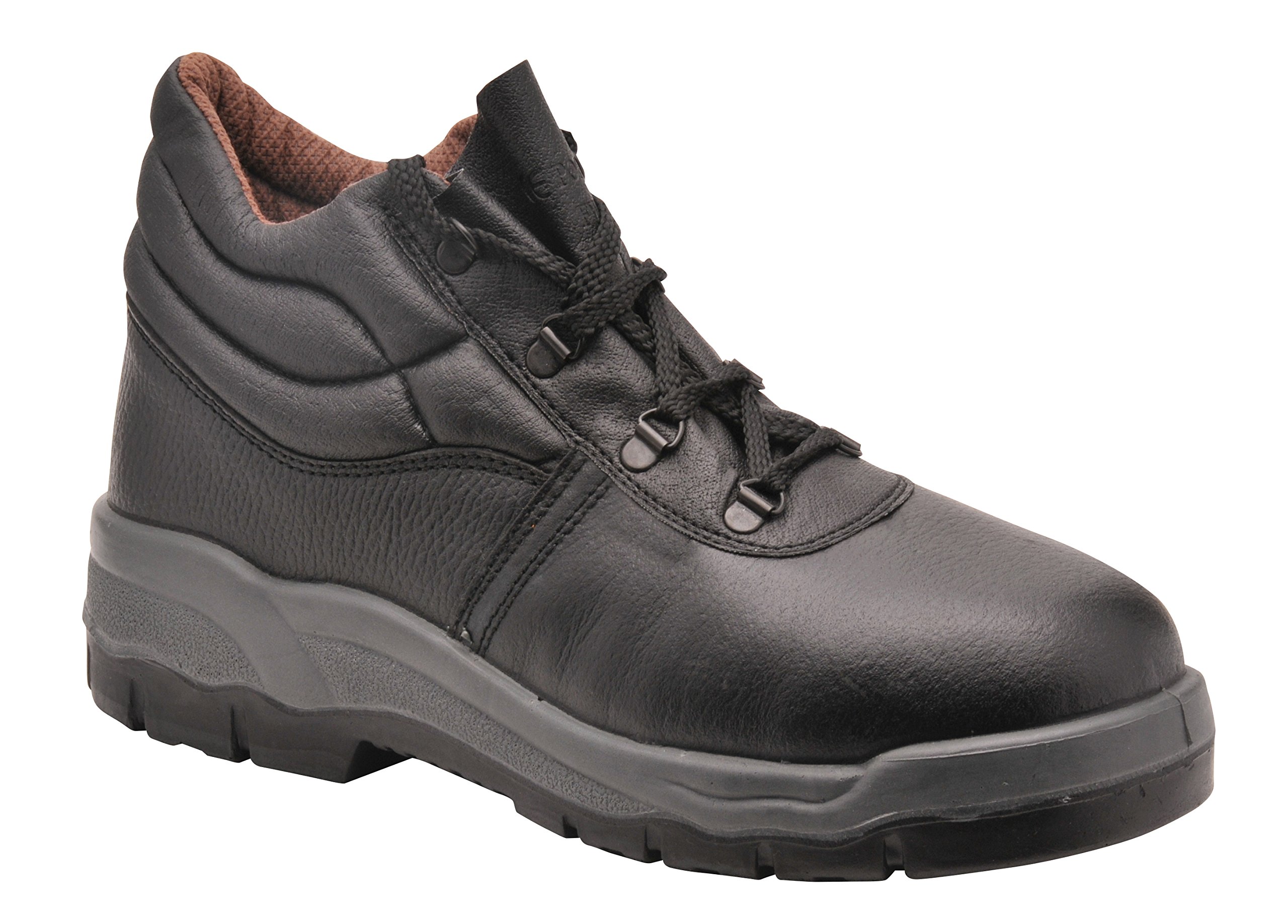 Portwest FW20BKR41 Work Boot, O1, Regular, Size: 41, Black