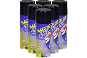 Plasti Dip Glossy Black 11oz 6 Pack