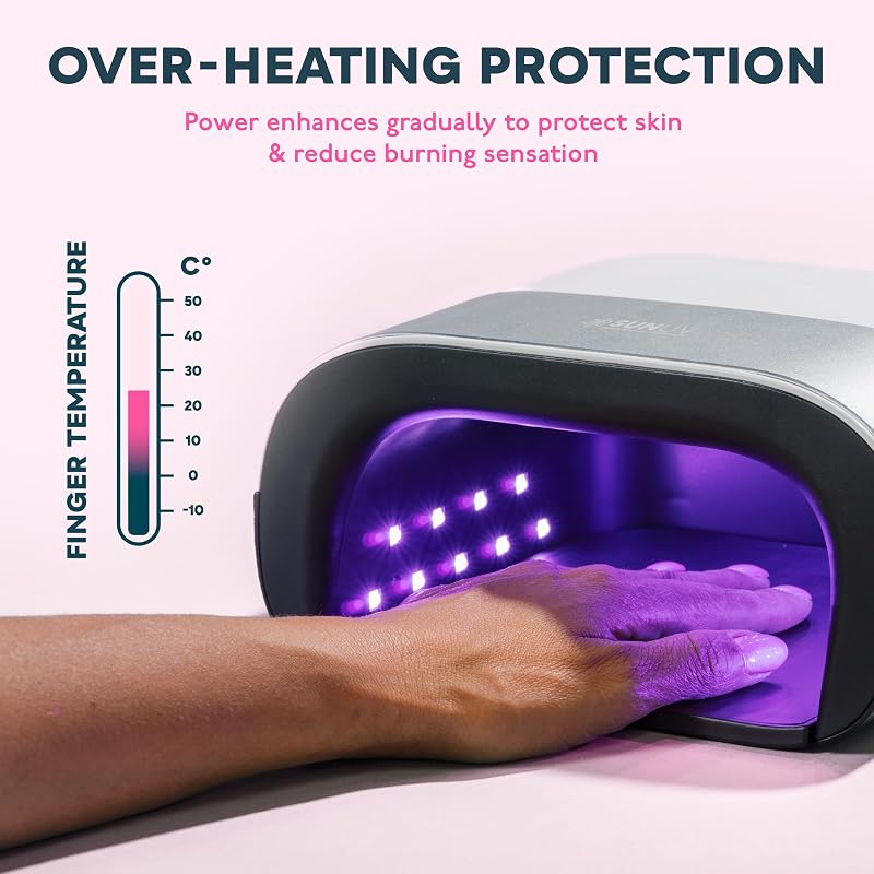 SUN3 White UV LED Nagellampe – Gellampe für Gelnägel