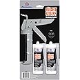 Permatex 99070 The Right Stuff Gasket Maker, 5 oz. - 2 Pack with Caulking Gun