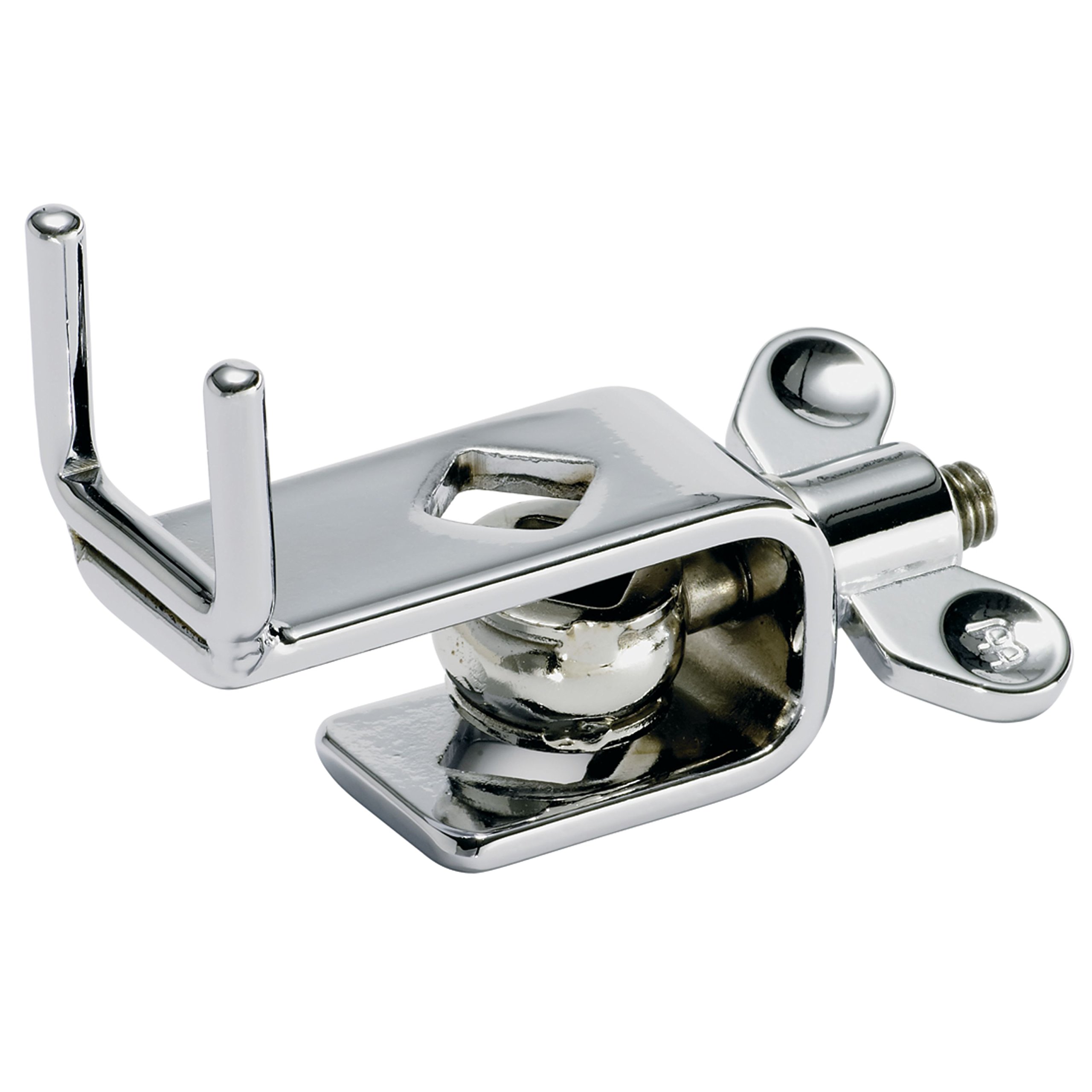 Meinl Percussion Wood Block Holder - Mount for Wood Block Instrument - Steel, Chrome Plated (MWBH1)