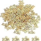 MECCANIXITY Year Number Charm Graduation Year Charm for Tassel, DIY Jewelry Making, Necklace Bracelet, Keychain