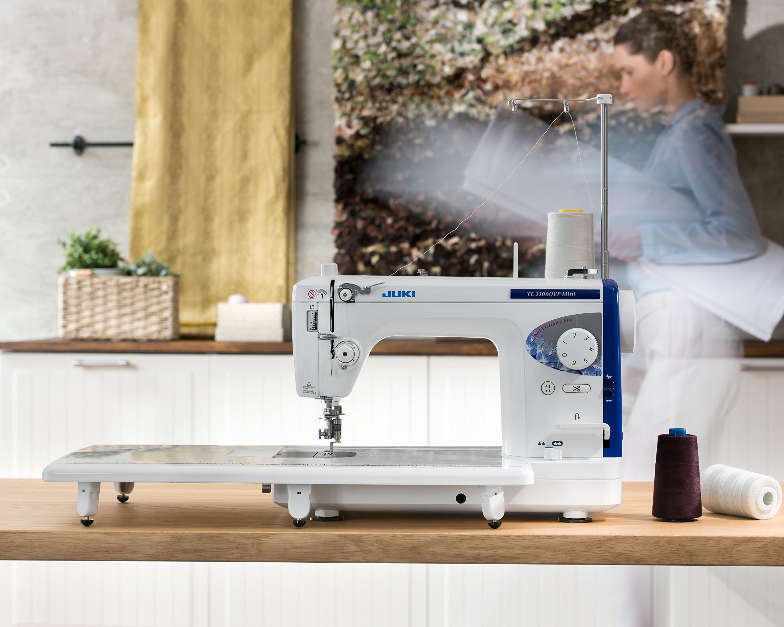 Juki TL2200QVP Mini Sewing Machine piqueuse High Power with Wire