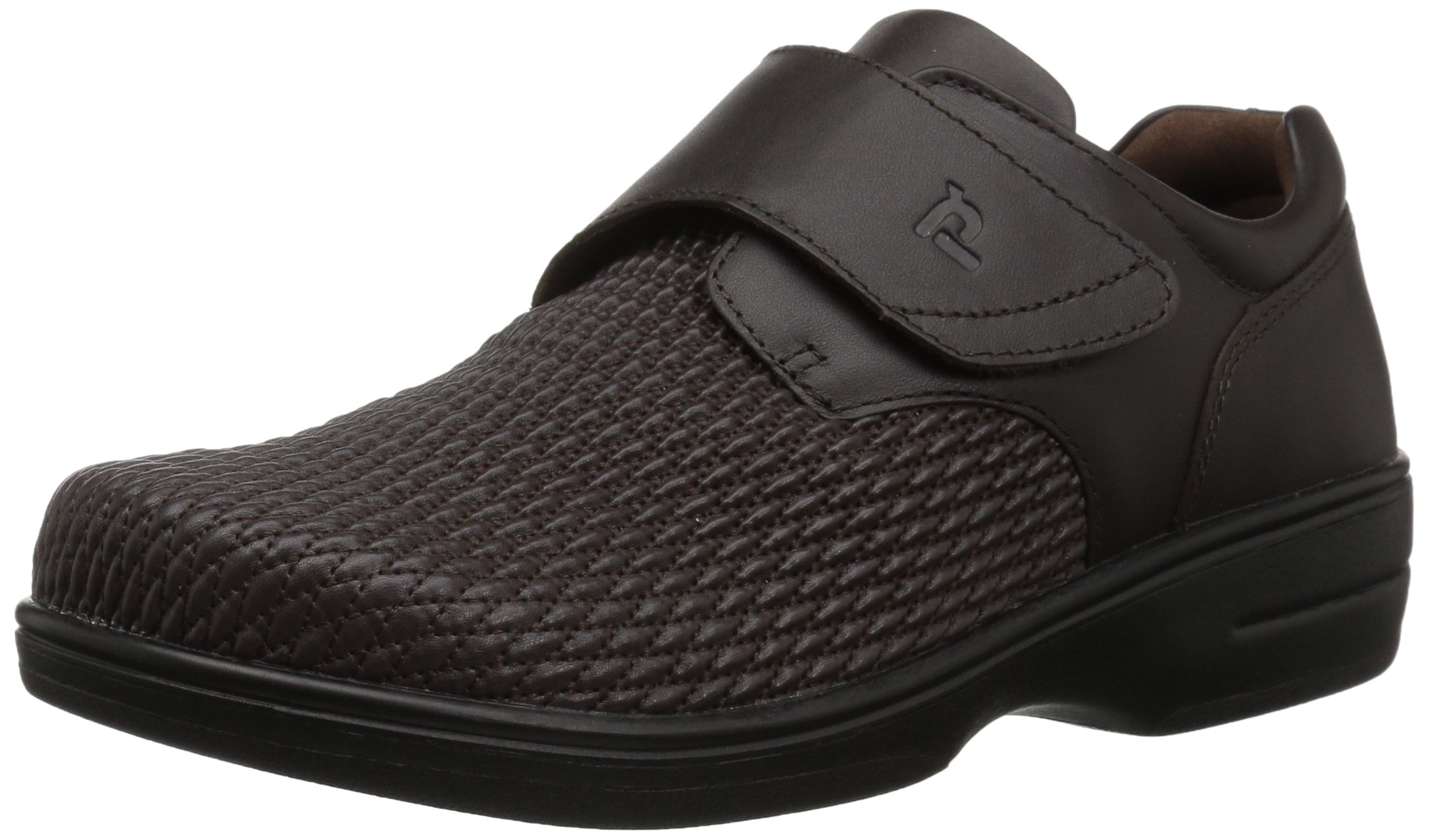Propét Women’s Olivia Slip-on Walking Shoe, Bronco Brown, 6 X-Wide