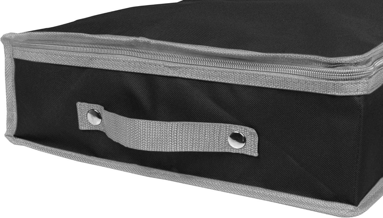 Primode Storage Organizer for 30 Inch Wrapping Paper, Gift Wrap, Ribbon and Bows, 31”x 13.5”x 4.5”, Durable 600D Oxford Material (Black)